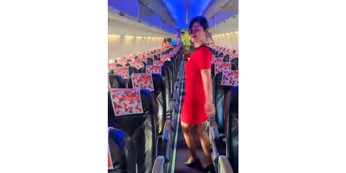 Viral video: SpiceJet air hostess impresses internet with her dance moves to Deepika Padukone's song