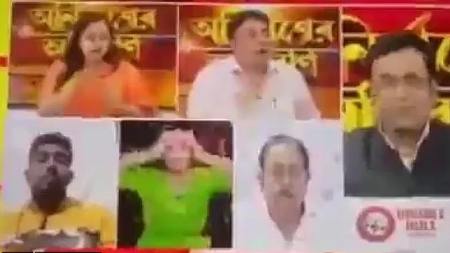 Watch Video: Panelist dances on live TV debate to seek attention when not given chance to speak