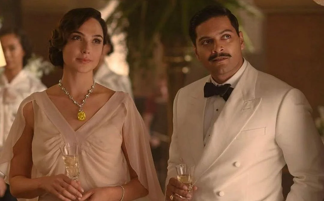 Ali Fazal shares a new still from 'Death on the Nile', co-star Gal Gadot responds with all hearts