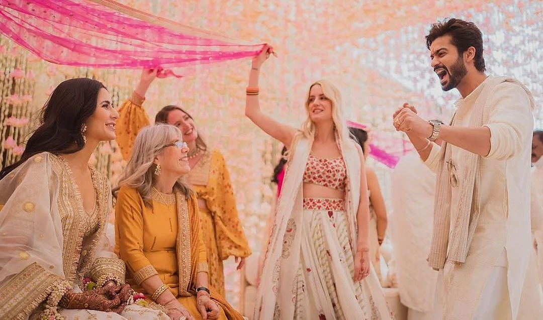 Katrina Kaif is a typical bhabhi as she comments on Sunny Kaushal's new snap from her wedding