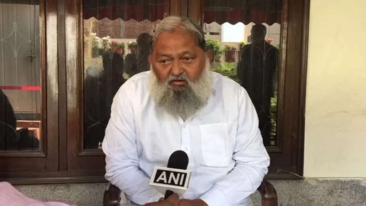 Watch video: Congress sowed divisive seeds in country, says Haryana Home Minister Anil Vij amid...