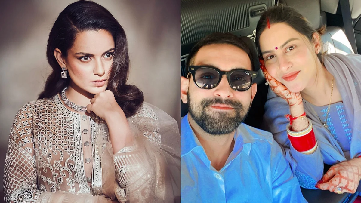 After calling Vikrant Massey a 'cockroach', Kangana Ranaut wishes him on marrying a Himachali -...