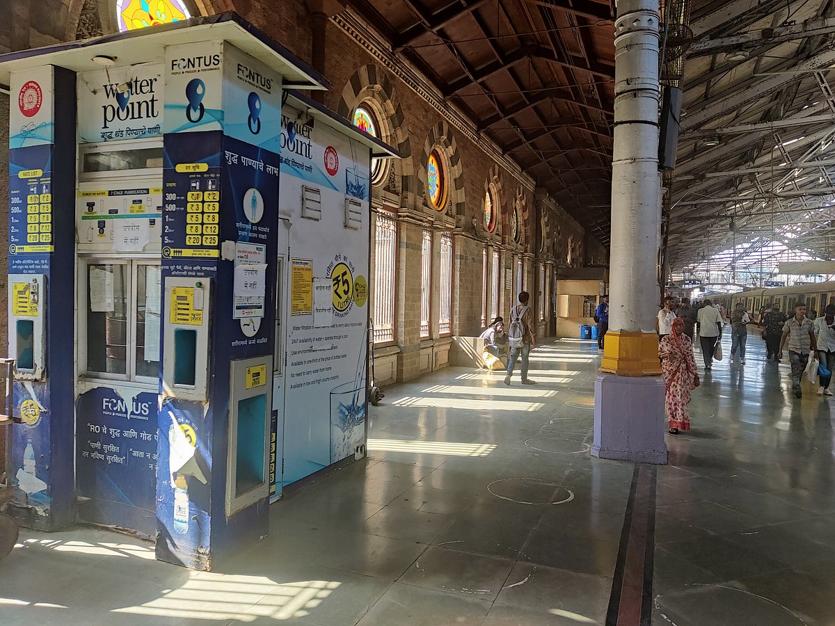 Mumbai: Indian Railways decides not to restart water vending machines at stations - Vimarsana News