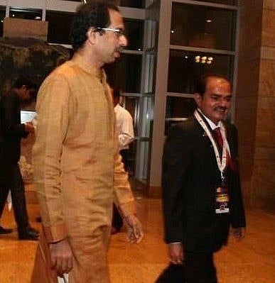 ED raids: Maharashtra CM Uddhav Thackeray seen alongside Pushpak Bullion promoter