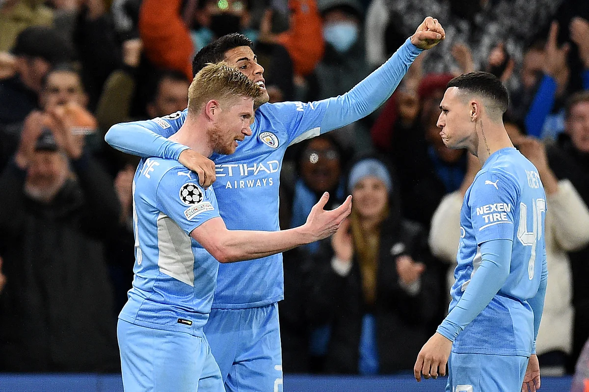 UEFA Champions League: Phil Foden, Kevin de Bruyne star as Manchester City penetrate Atletico's...