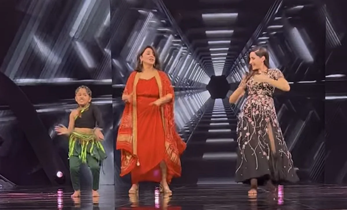 Nora Fatehi gushes over evergreen actress Neetu Kapoor on the sets of ‘Dance Deewane Junior’