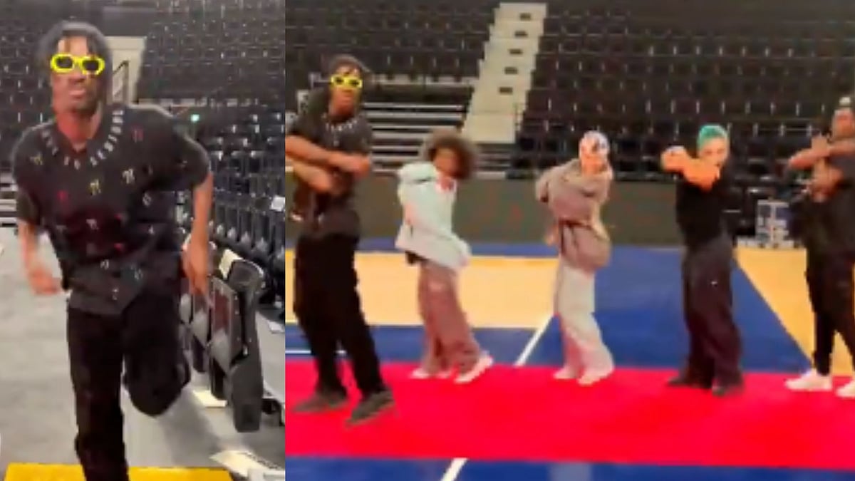 Watch: French dancer vibes on 'Tip Tip Barsa Paani' - Vimarsana News