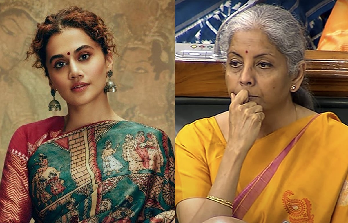 Is Taapsee Pannu gearing up to play the role of Finance Minister Nirmala Sitharaman? - Vimarsana News