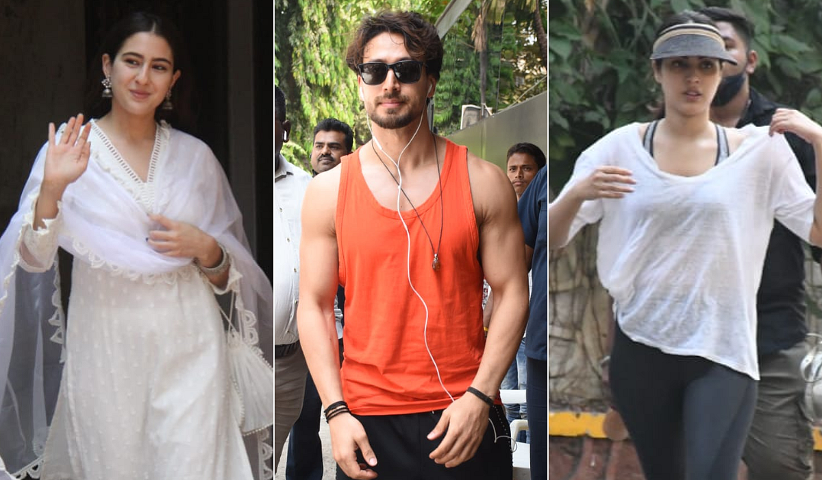 Photos: Sara Ali Khan, Tiger Shroff, Rhea Chakraborty and other Bollywood celebs spotted in Mumbai