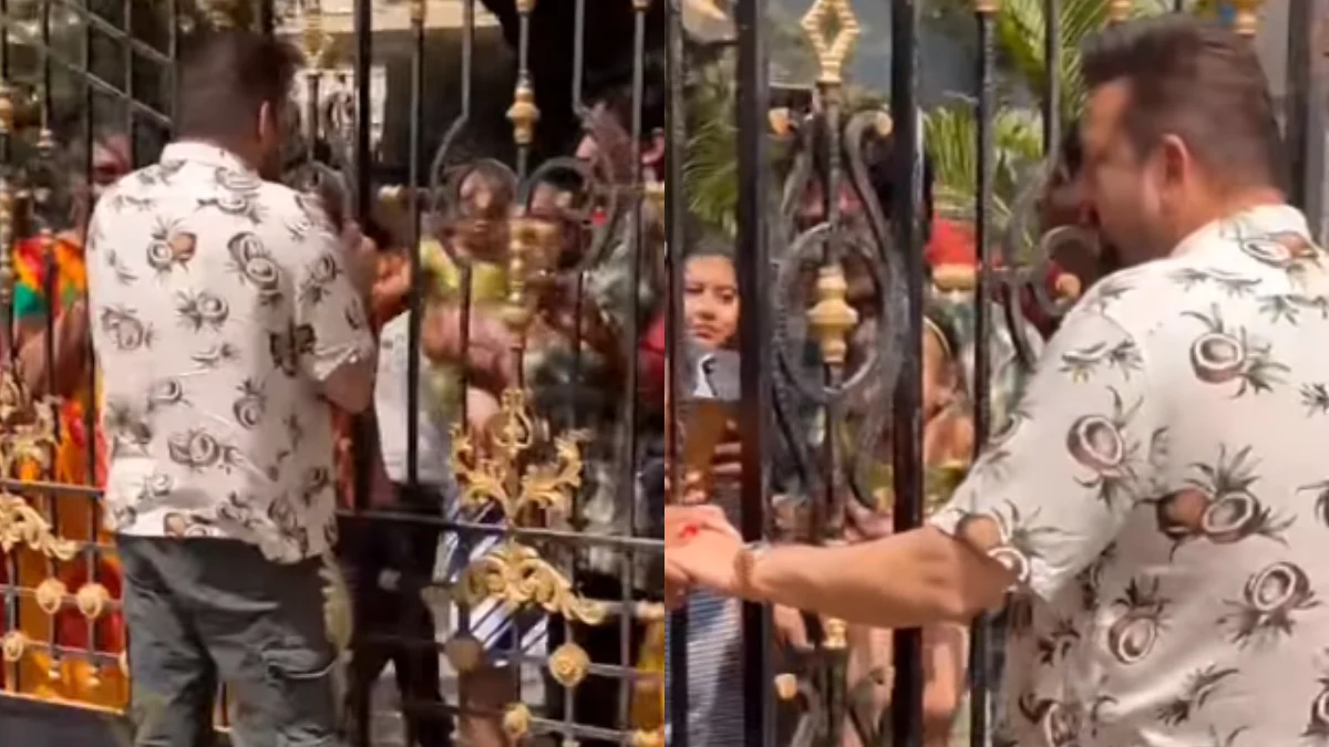 Watch: Sanjay Dutt fulfills fan's dream who came all the way to meet him outside his house in Mumbai