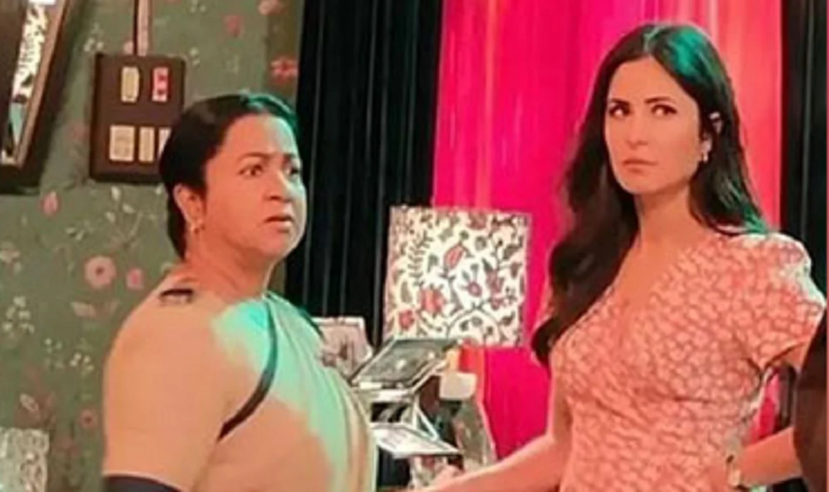 Leaked: Katrina Kaif's photos from the sets of Sriram Raghavan's 'Merry Christmas' go viral