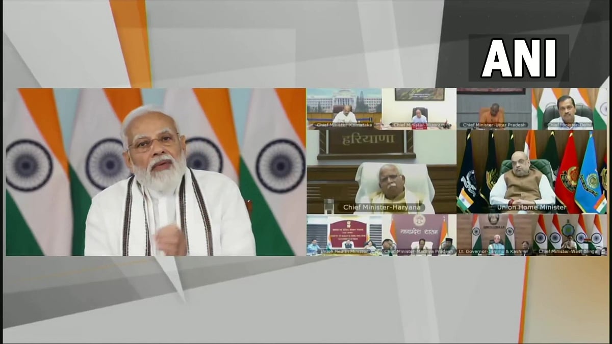Threat of COVID-19 not fully gone: PM Modi to Chief Ministers - Vimarsana News
