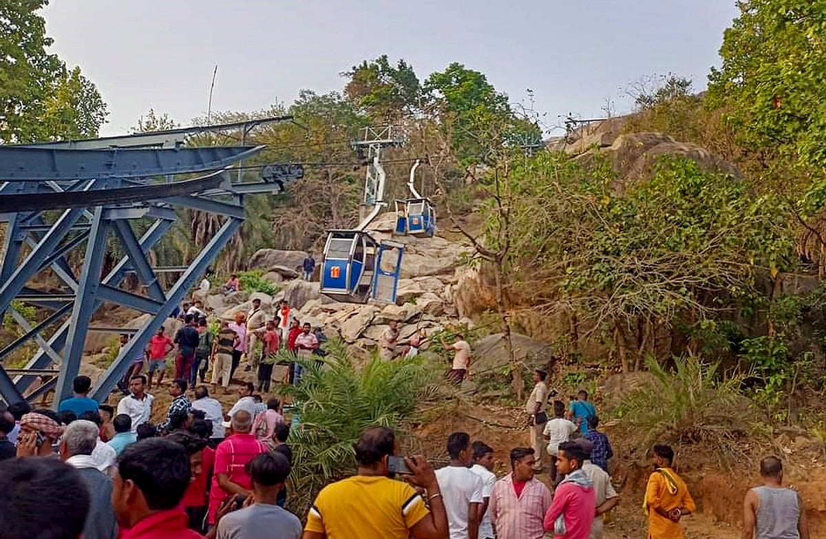 Jharkhand ropeway accident: 10 more rescued by IAF choppers - Vimarsana News