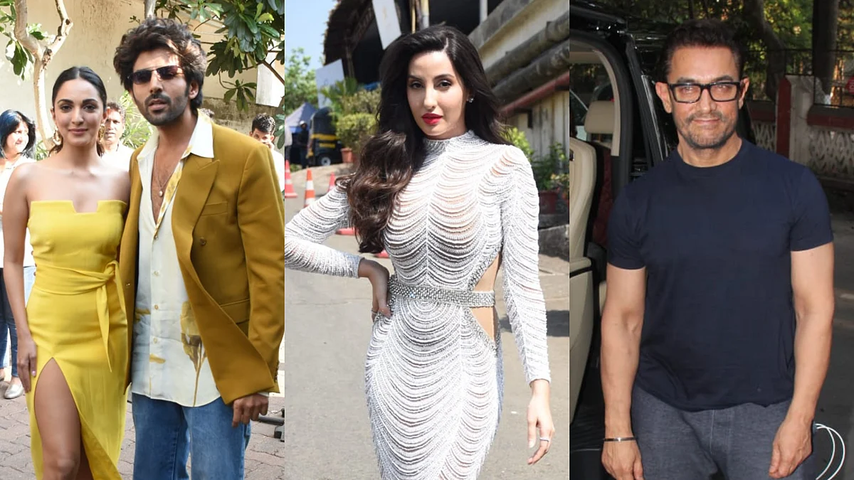 Paparazzi Photos: Kiara Advani, Kartik Aaryan, Nora Fatehi, Aamir Khan and other B-Town celebs...