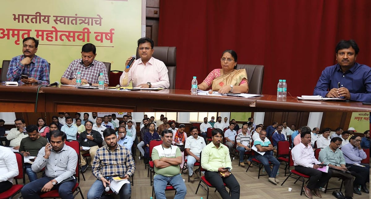 Thane: TMC's additional commissioner Sanjay Herwade takes a review meeting with the ward committee on all developmental works - Vimarsana News