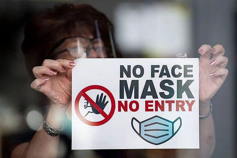 Covid-19: As cases spike, UP govt makes face masks mandatory in public places in THESE districts;...
