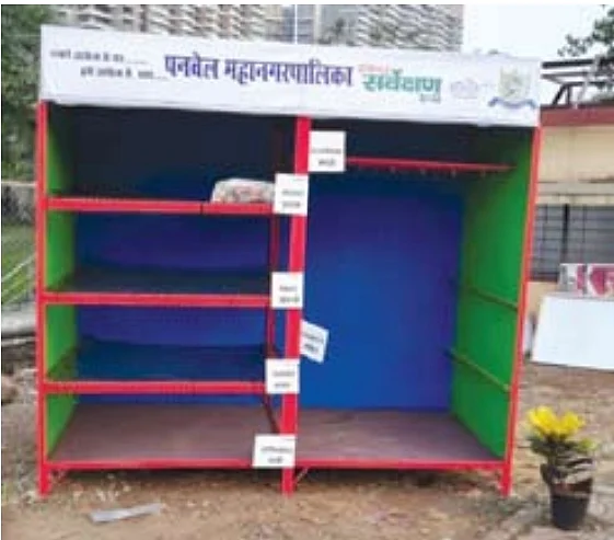 Navi Mumbai: Panvel civic body launches 'Donating Shelves' initiative following NMMC's steps