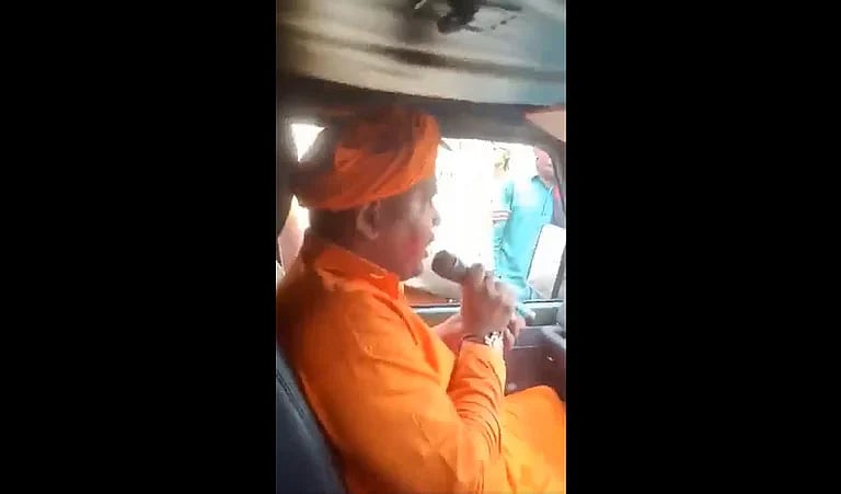 Bajrang Muni Das, who publically gave rape threats to Muslim women in UP, arrested - Vimarsana News