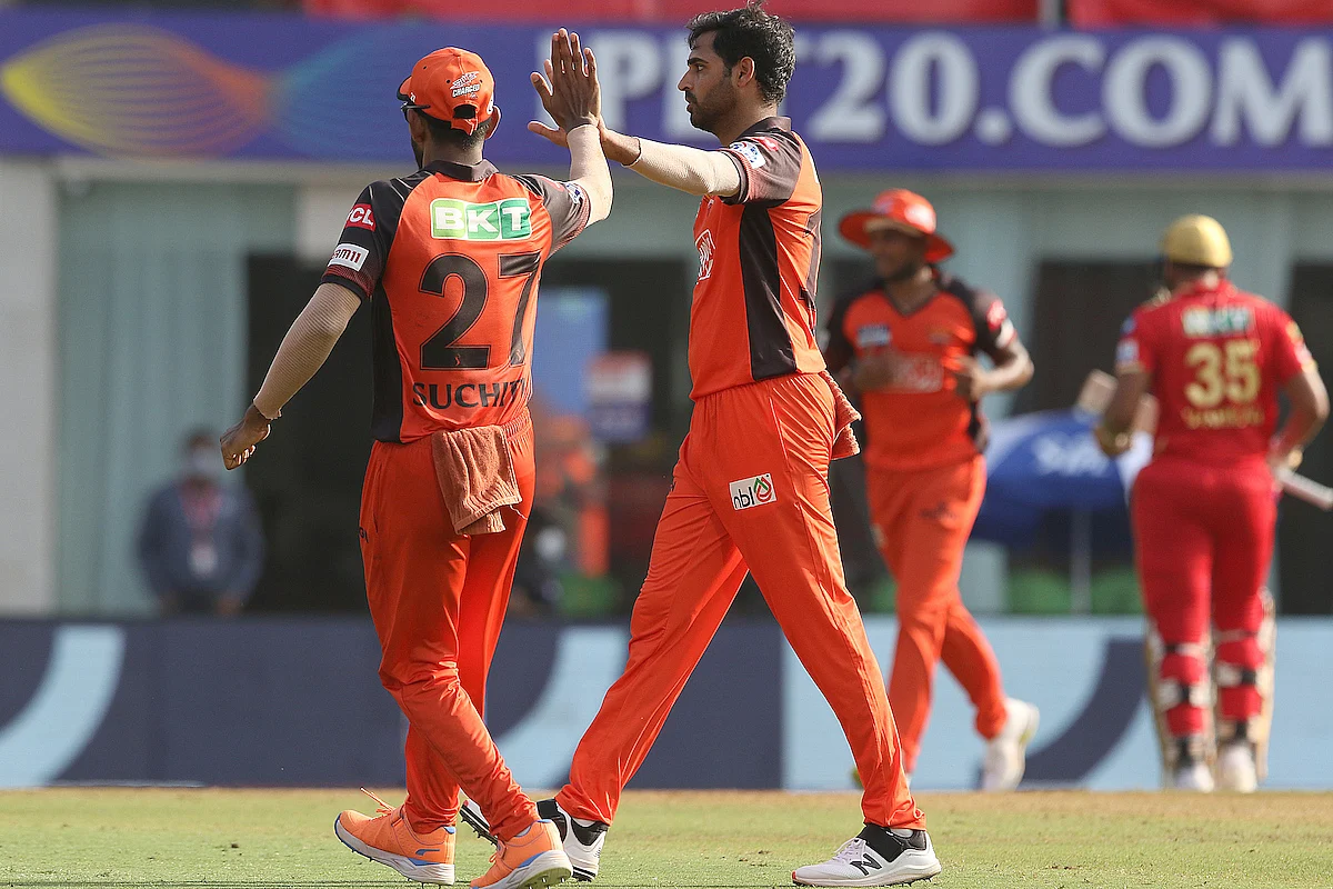 IPL 2022: Four wins on the trot for Sunrisers Hyderabad as they defeat Punjab Kings by 7 wickets;...