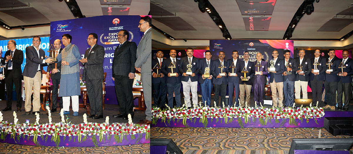 Jain Irrigation bags 13 PLEXCONCIL awards for best export performance - Vimarsana News