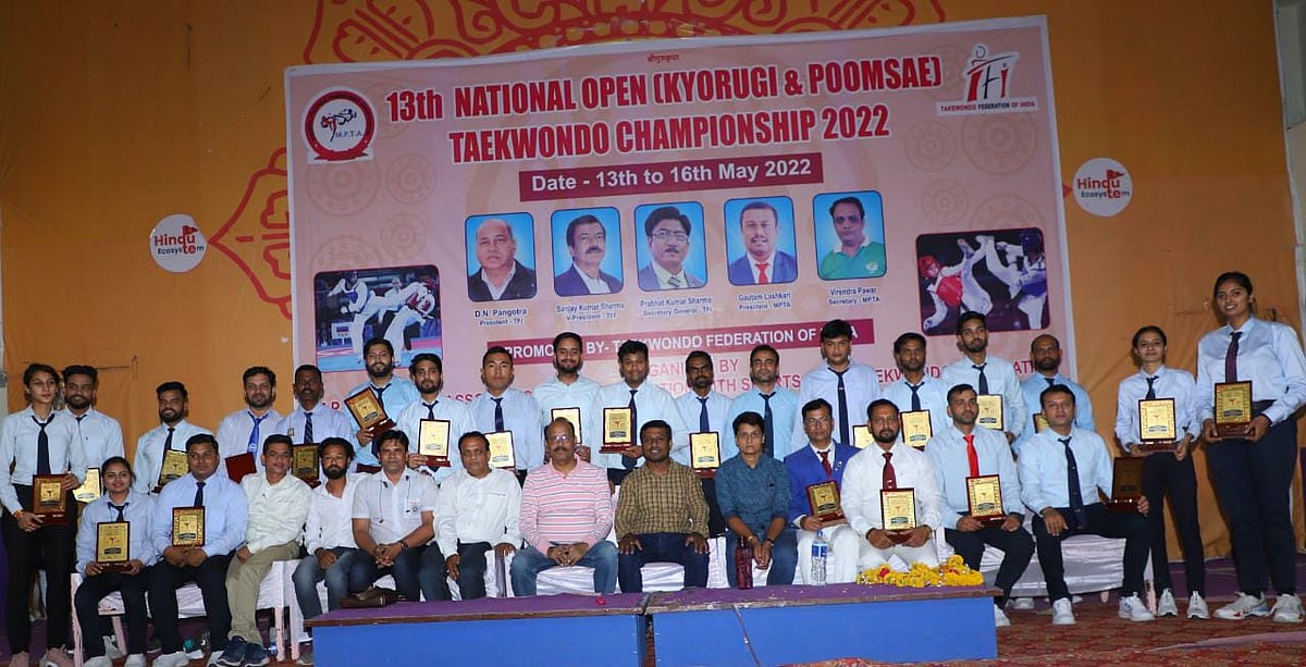 Ujjain: State clinches over-all trophy in national taekwondo - Vimarsana News