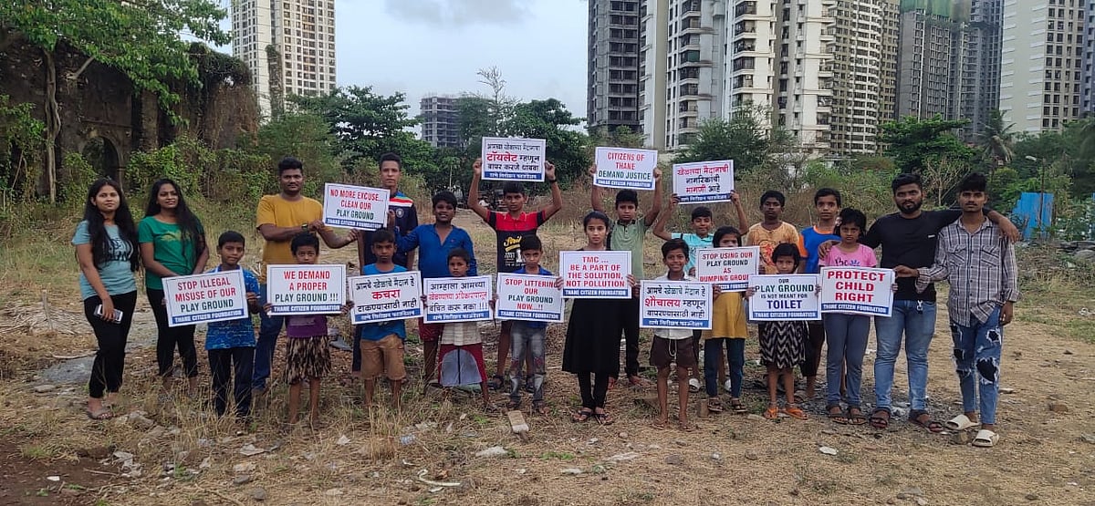 Thane Municipal Corporation's playground plans flow down the drain - Vimarsana News