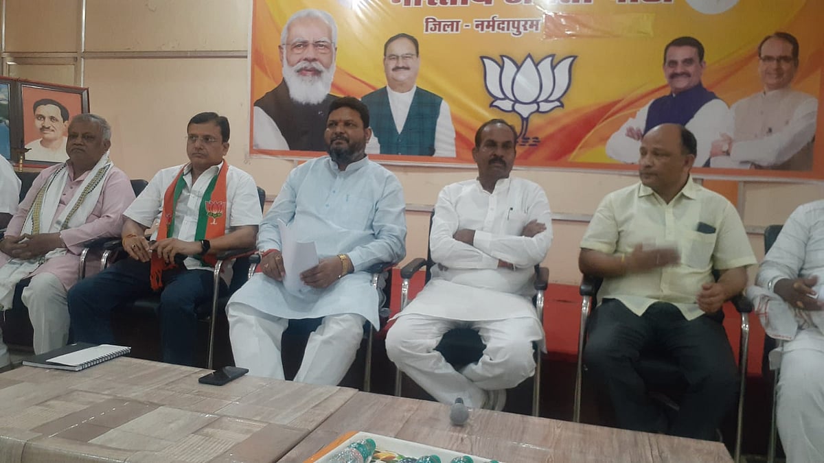 Narmadapuram: Congress has always been against OBCs, says BJP scheduled caste cell chief - Vimarsana News