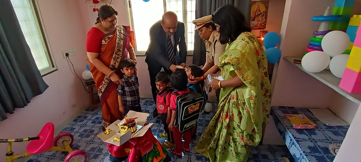 Indore: Play school inaugurated at Central Jail - Vimarsana News
