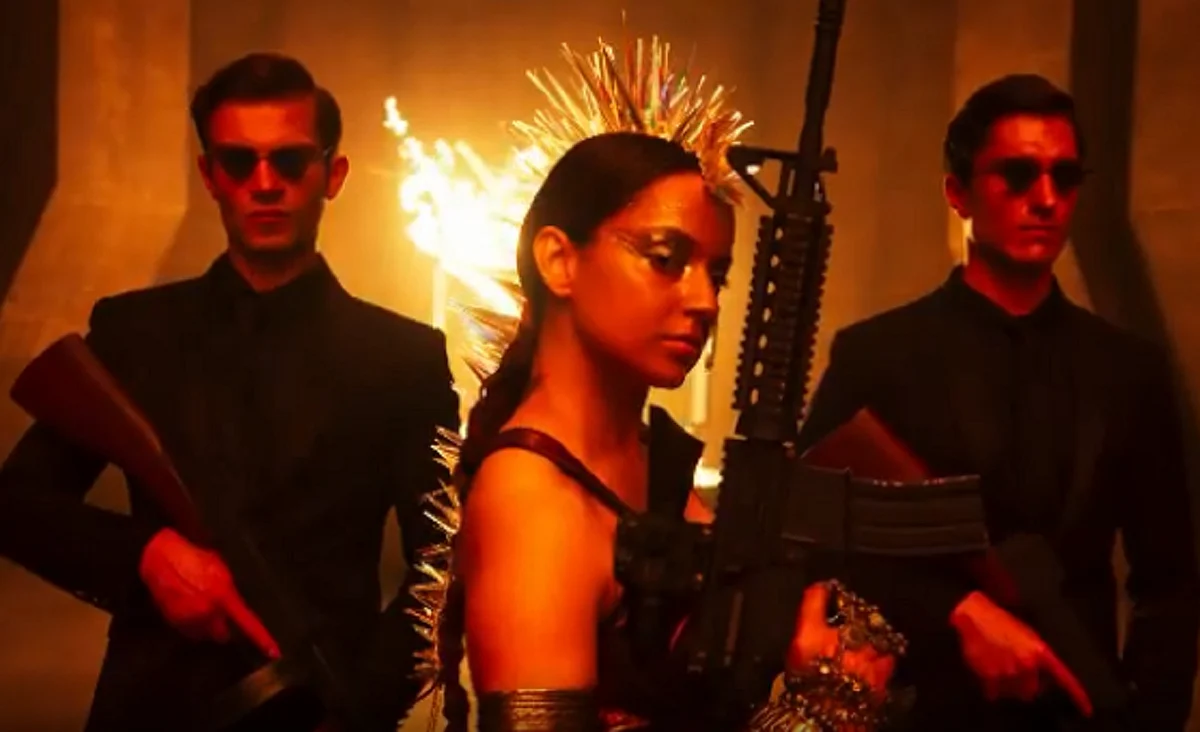 'She's on Fire' Teaser: 'Dhaakad' actress Kangana Ranaut grooves to the tunes of Badshah - watch...