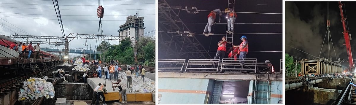 Mumbai: Western Railway successfully completed the work of re-girdering - Vimarsana News