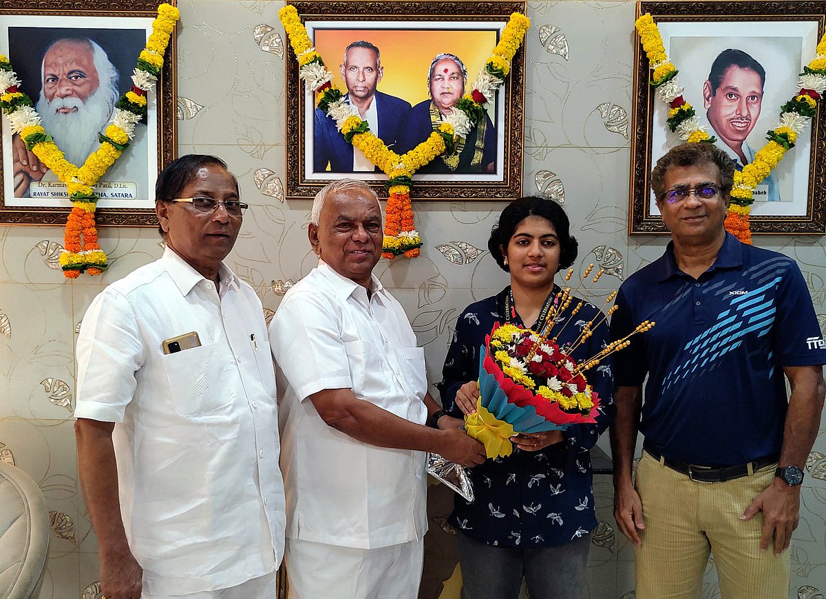 Navi Mumbai Table tennis player Swastika Ghosh brings laurel to the city