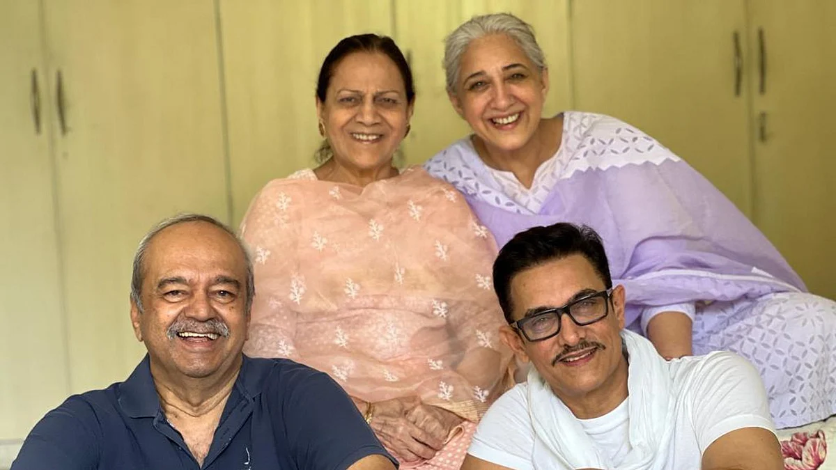 'Laal Singh Chaddha' star Aamir Khan celebrates Mother's Day with mom, sister and brother-in-law;...
