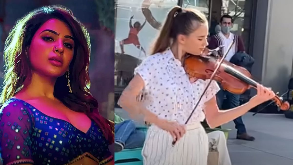 Watch: Ukrainian-American teen plays 'o Antava Oo Oo Antava' - Vimarsana News