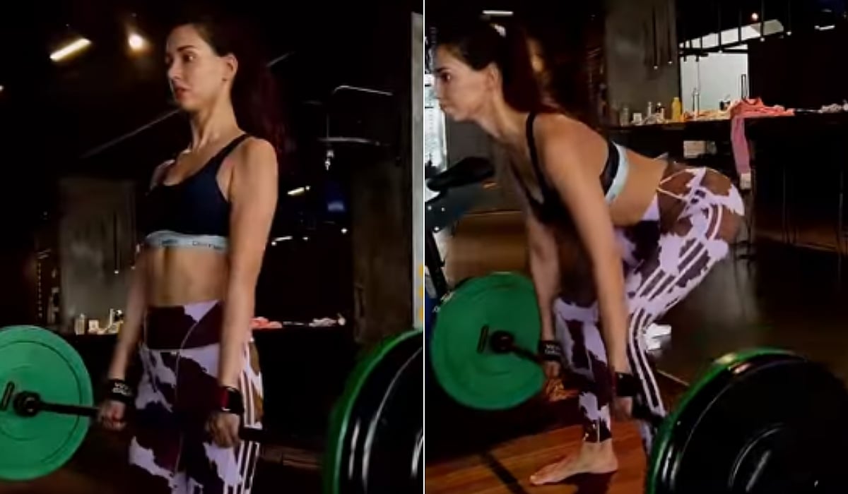 Watch: Disha Patani gives major fitness goals as she nails a deadlift - Vimarsana News