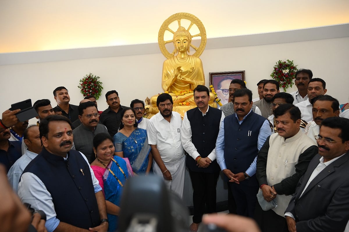 Mumbai: Devendra Fadnavis inaugurates MBMC-constructed Buddha Vihar in Mira Road - Vimarsana News