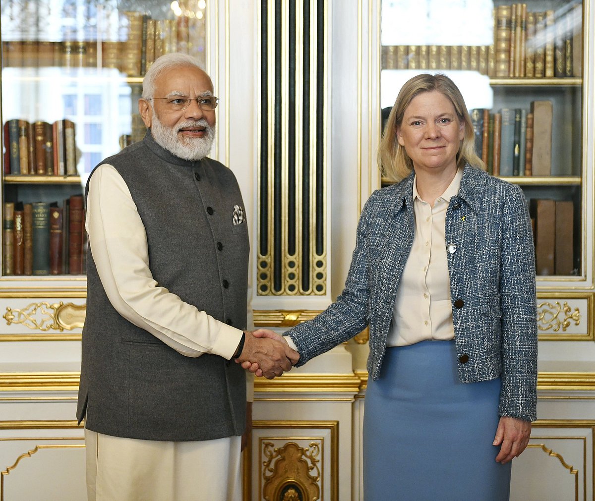 PM Modi meets Swedish counterpart in Denmark, as part of outreach to Nordic nations - Vimarsana News
