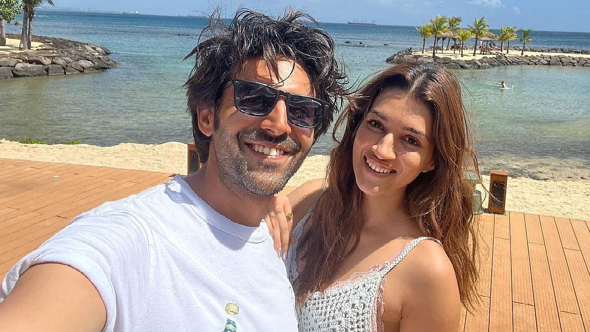 THIS is what Kartik Aaryan would do if he wakes up as his 'Shehzada' co-star Kriti Sanon - Vimarsana News