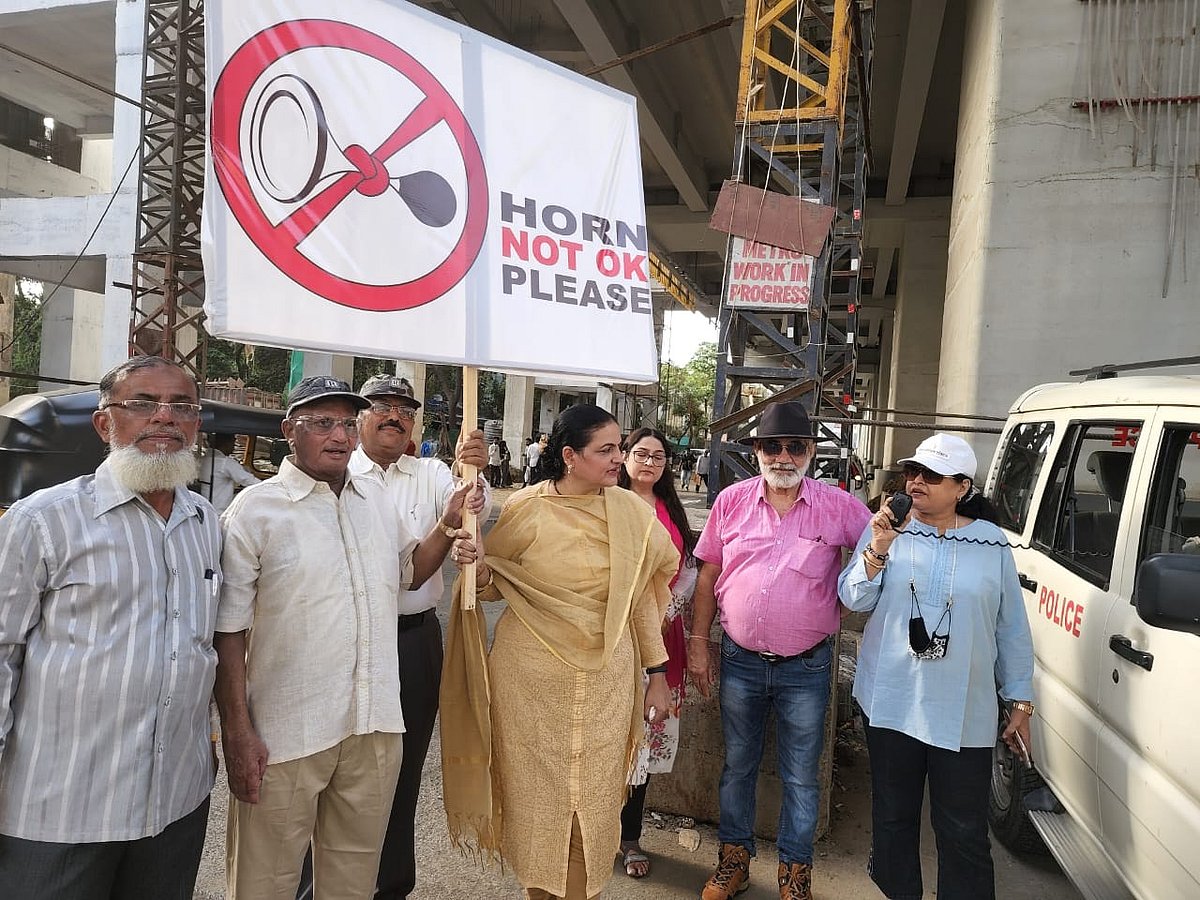 Mumbai: No-honking campaign launched across city - Vimarsana News