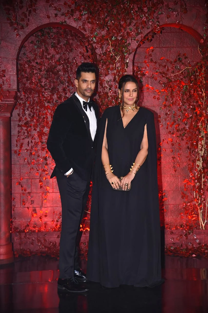 Angad Bedi and Neha Dhupia