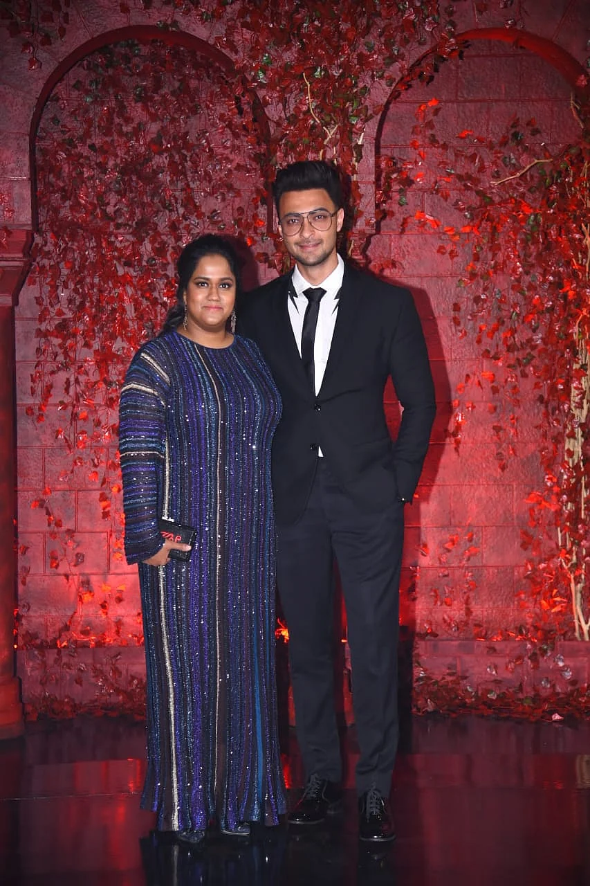 Arpita Khan and Aayush Sharma