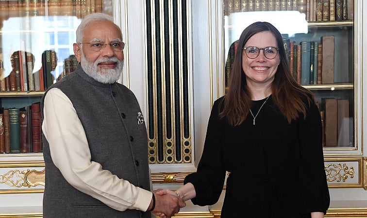 PM Narendra Modi holds talks with Iceland PM Katrin Jakobsdottir, discusses boosting ties in areas like trade, energy, fisheries - Vimarsana News