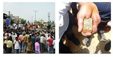 Ujjain: Farmers resort to 'chakka jam' on Agar Road in wake of 'tricky' manoeuvres in weighing soybeans - Vimarsana News