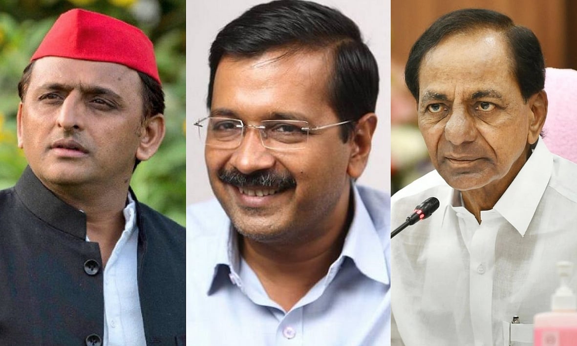 FPJ Explains: Why Telangana CM KCR met Akhilesh Yadav and Arvind Kejriwal - Vimarsana News
