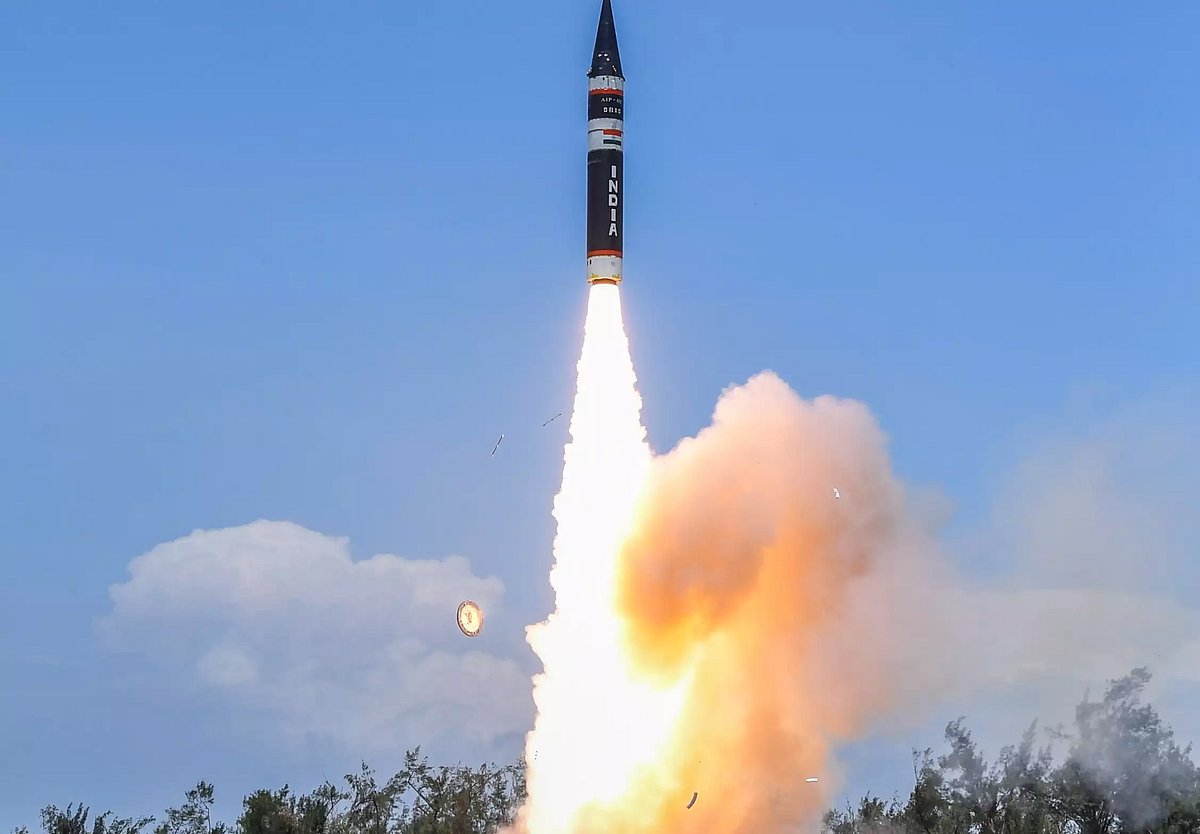 Intermediate-Range Ballistic Missile, Agni-4, successfully test-fired - Vimarsana News