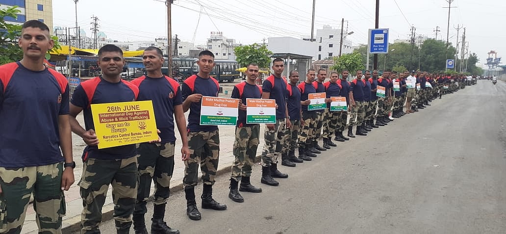 Indore: Narcotics Control Bureau organises awareness programs against drug abuse - Vimarsana News