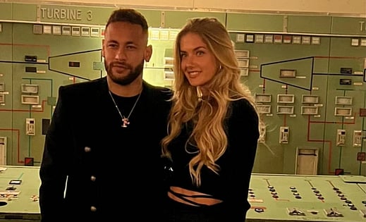 Alica Schmidt with Neymar