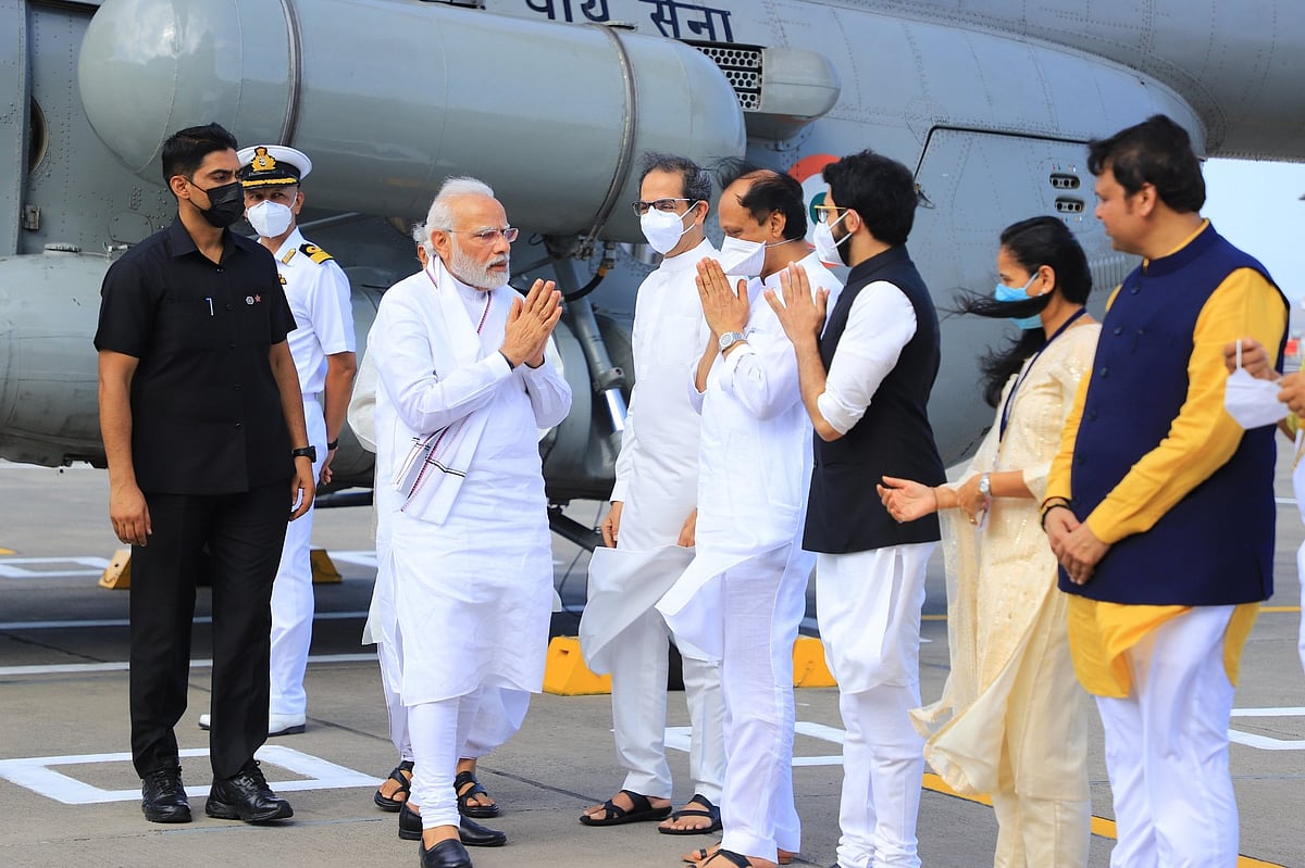 Modi in Mumbai PM’s security asks Aaditya Thackeray to get out of