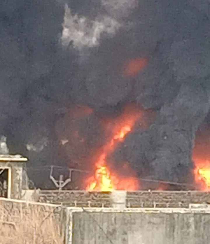No casualties were reported in the incident.