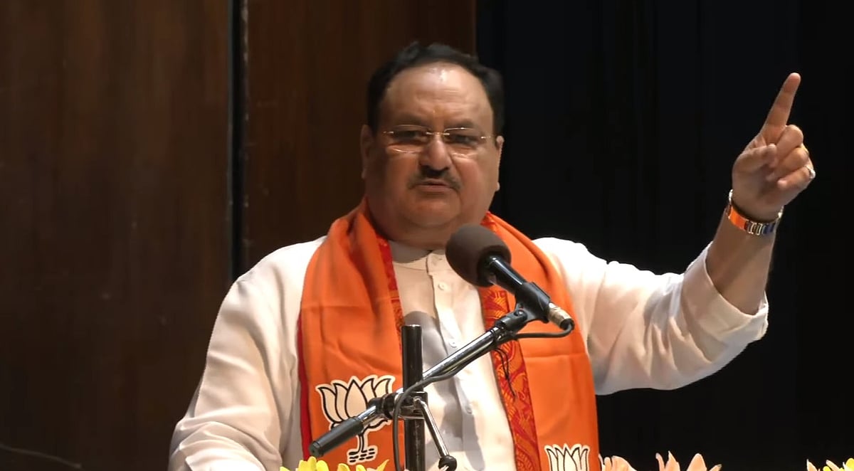 Bihar: BJP chief JP Nadda faces students' protest in Patna, demand rollback of National Education Policy of 2020; watch video - Vimarsana News