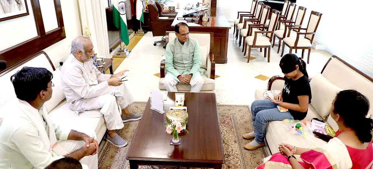 Bhopal: Global leader Kamlesh Patel 'Daaji' calls on CM - Vimarsana News
